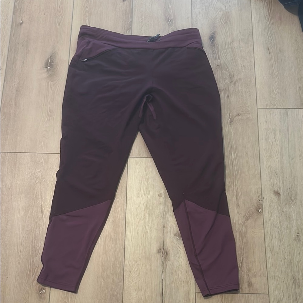 Columbia Women's Two-Tone Pants - Burgundy and Plum